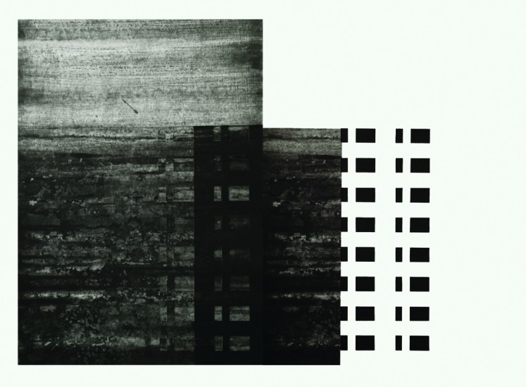 Z cyklu 48,5 | akwatinta, szablon, tech. własna | 100x70cm | 2016